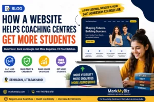 website for coaching centre in Dehradun