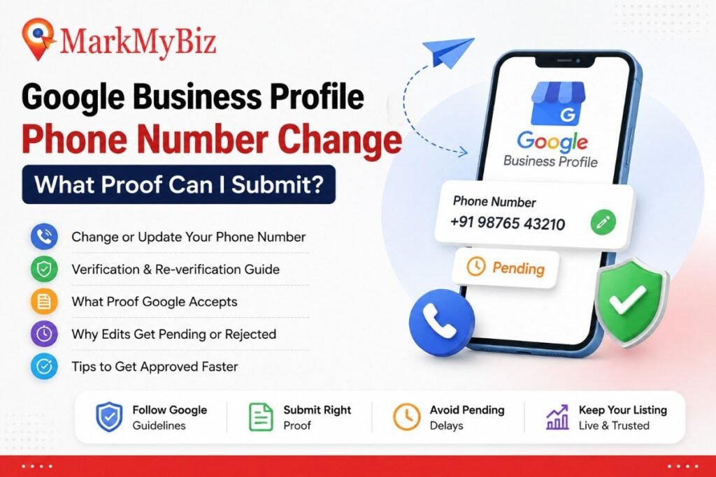 Google Business Profile Phone Number Change