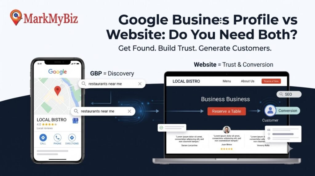 Google Business Profile vs Website: Do You Need Both?