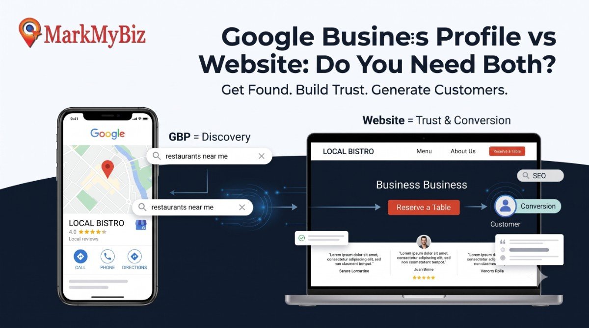 Google Business Profile vs Website: Do You Need Both?