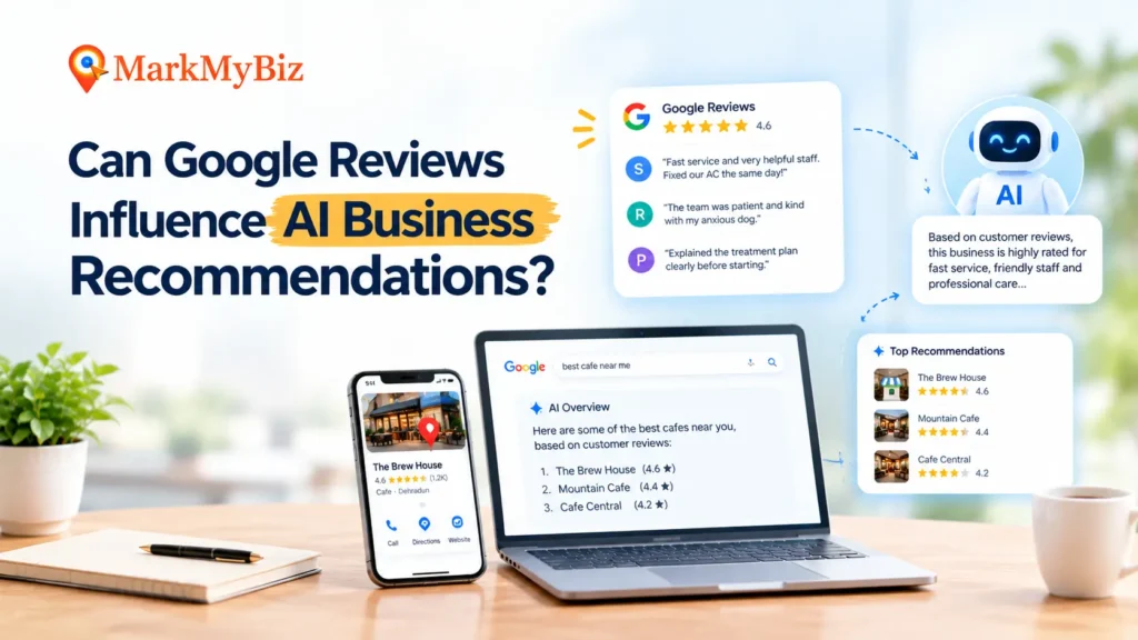 Can Google Reviews Influence AI Business Recommendations