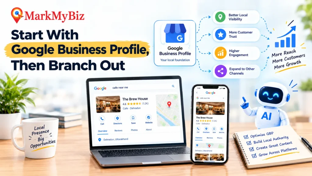 Start With Google Business Profile, Then Branch Out